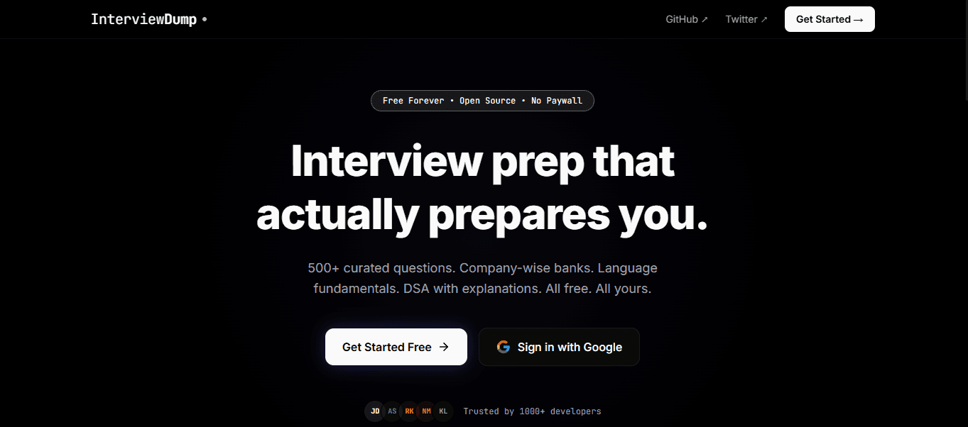 INTERVIEWDUMP Preview 1
